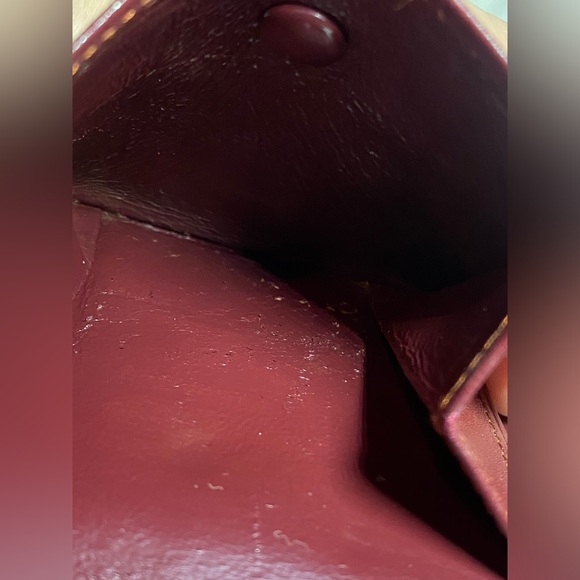 Cartier men\'s bifold leather